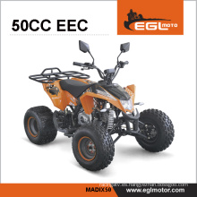 deporte atv 50cc para los cabritos con certificado CEE